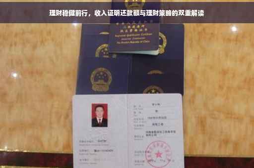 理财稳健前行，收入证明还款额与理财策略的双重解读