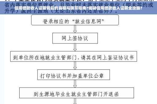 信用借款收入证明背后的真相与撰写指南?揭秘信用借款收入证明全攻略?