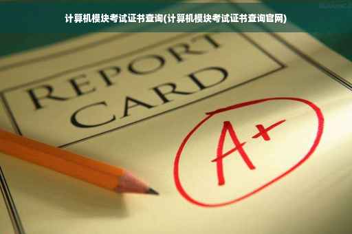 计算机模块考试证书查询(计算机模块考试证书查询官网) 计算机模块考试证书查询(计算机模块考试证书查询官网)