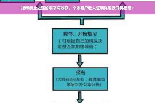 揭秘创业之路的艰辛与收获，个体商户收入证明详解及开具指南?