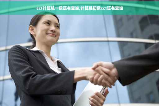 cct计算机一级证书查询,计算机初级cct证书查询