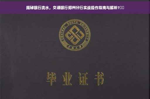 揭秘银行流水，交通银行郑州分行实战操作指南与解析?⚡️