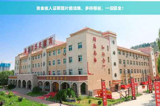 资金收入证明图片精选集，多样模板，一应俱全！