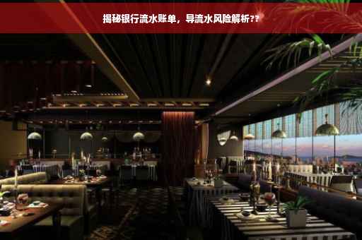 揭秘银行流水账单，导流水风险解析??