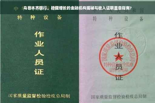 乌鲁木齐银行，稳健增长的金融机构揭秘与收入证明盖章指南?