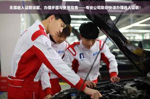 无锡收入证明详解，办理步骤与使用指南——专业公司助您快速办理收入证明！