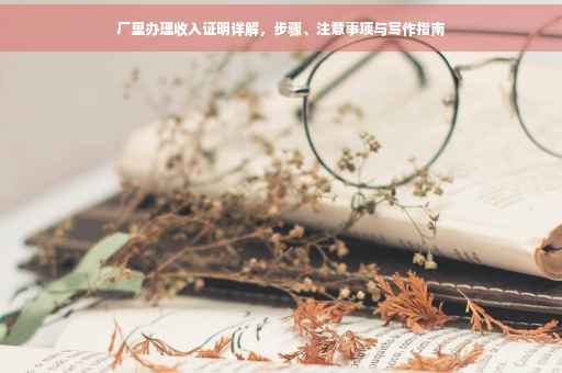 厂里办理收入证明详解，步骤、注意事项与写作指南