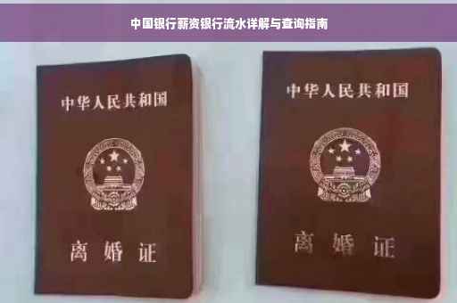 中国银行薪资银行流水详解与查询指南