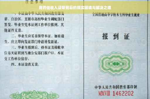 用药低收入证明背后的现实困境与解决之道