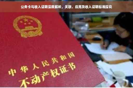公务卡与收入证明深度解析，关联、应用及收入证明标准探究
