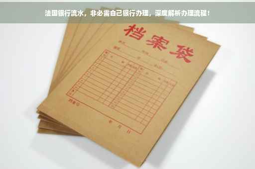法国银行流水，非必需自己银行办理，深度解析办理流程！