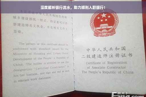深度解析银行流水，助力顺利入职银行！