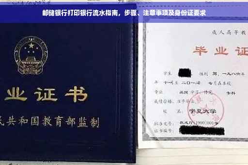 邮储银行打印银行流水指南，步骤、注意事项及身份证要求