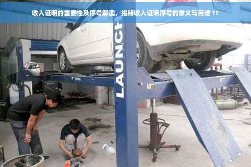收入证明的重要性及序号解读，揭秘收入证明序号的意义与用途 ??