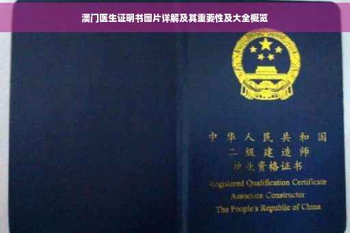 澳门医生证明书图片详解及其重要性及大全概览