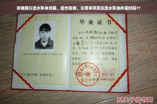 浙商银行流水账单详解，操作指南、注意事项及拉流水账单所需时间??