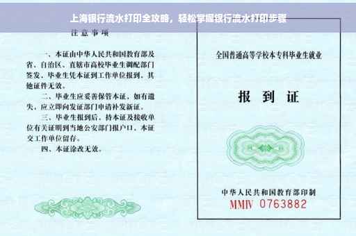 上海银行流水打印全攻略，轻松掌握银行流水打印步骤