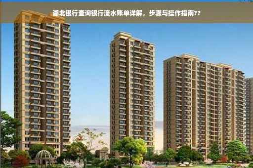 湖北银行查询银行流水账单详解，步骤与操作指南??