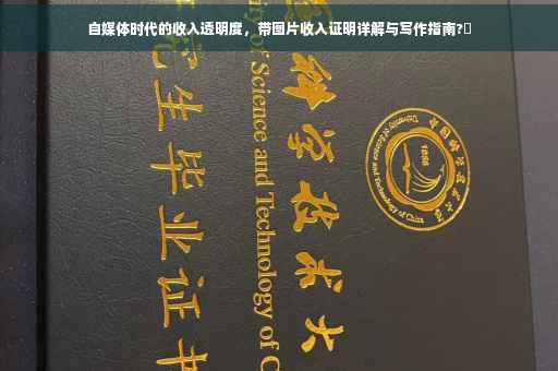 自媒体时代的收入透明度，带图片收入证明详解与写作指南?✨
