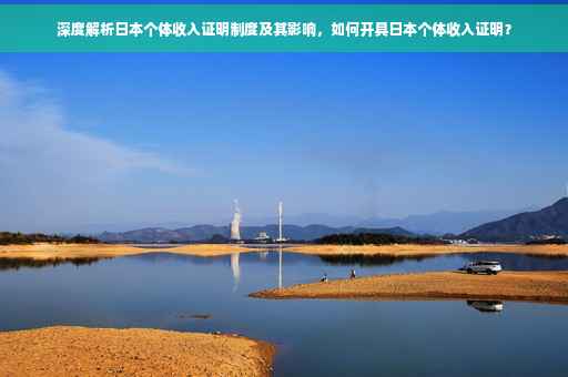 深度解析日本个体收入证明制度及其影响，如何开具日本个体收入证明？
