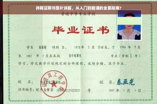 并网证明书图片详解，从入门到精通的全面指南?