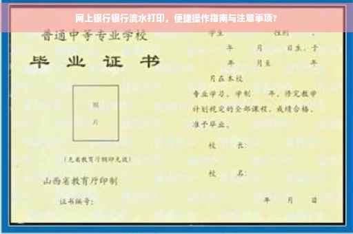 网上银行银行流水打印，便捷操作指南与注意事项?