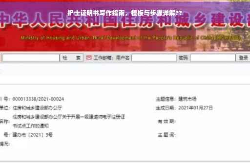 护士证明书写作指南，模板与步骤详解??