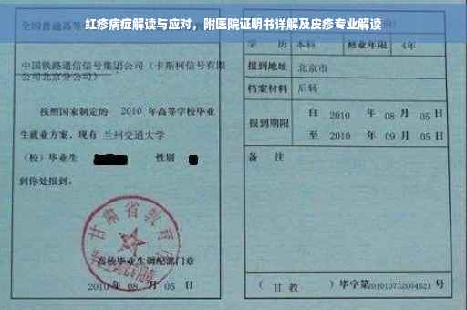 红疹病症解读与应对，附医院证明书详解及皮疹专业解读