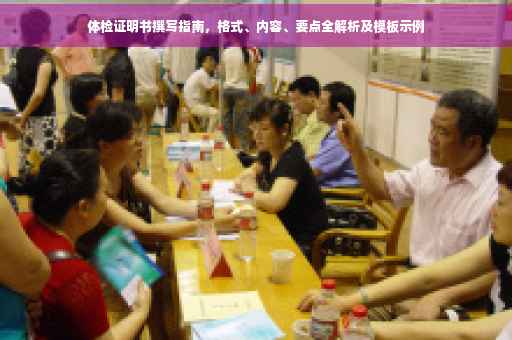体检证明书撰写指南，格式、内容、要点全解析及模板示例