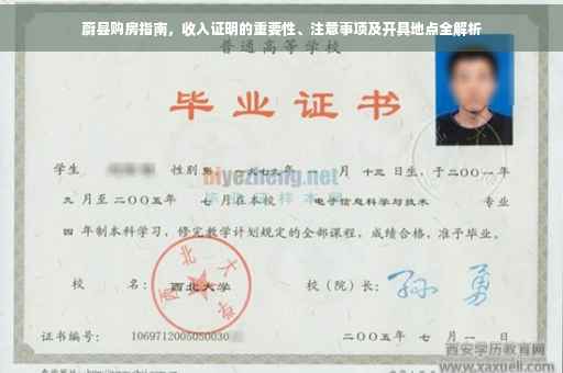 蔚县购房指南，收入证明的重要性、注意事项及开具地点全解析