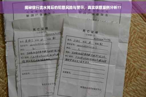 揭秘银行流水背后的犯罪风险与警示，真实获罪案例分析??