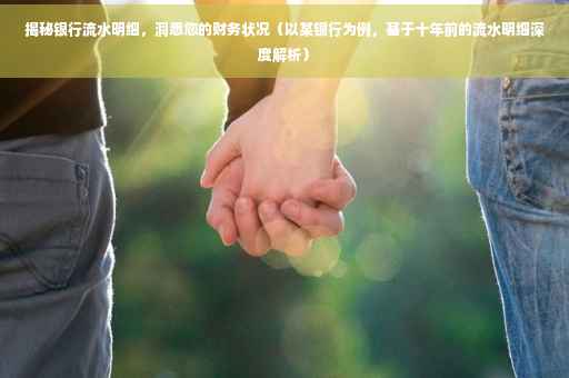 揭秘银行流水明细，洞悉您的财务状况（以某银行为例，基于十年前的流水明细深度解析）