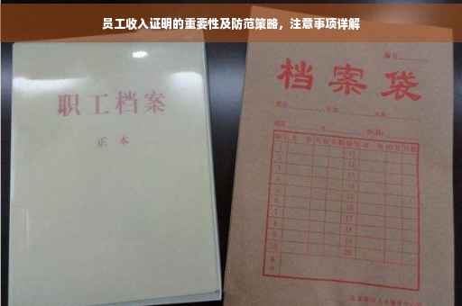 员工收入证明的重要性及防范策略，注意事项详解