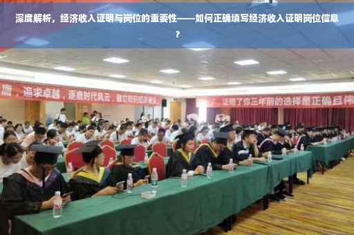 深度解析，经济收入证明与岗位的重要性——如何正确填写经济收入证明岗位信息？