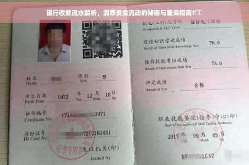 银行收款流水解析，洞悉资金流动的秘密与查询指南?⚡️