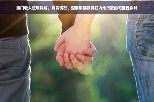 澳门收入证明详解，真实情况、深度解读及其在内地贷款的可能性探讨