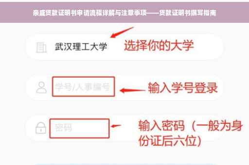 亲戚贷款证明书申请流程详解与注意事项——贷款证明书撰写指南
