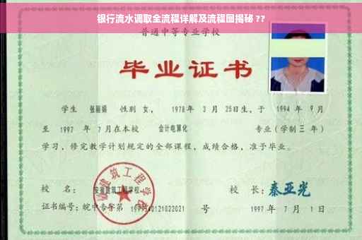 银行流水调取全流程详解及流程图揭秘 ??