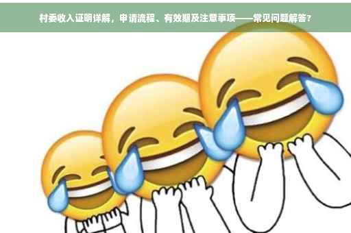 村委收入证明详解，申请流程、有效期及注意事项——常见问题解答?