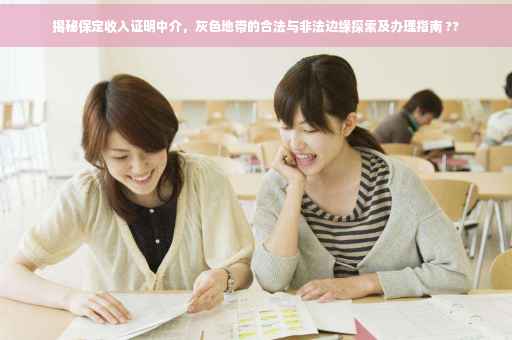 揭秘保定收入证明中介，灰色地带的合法与非法边缘探索及办理指南 ??
