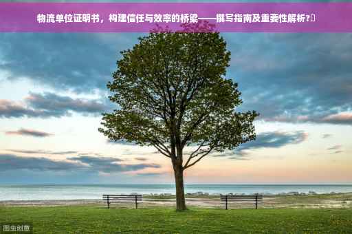 物流单位证明书，构建信任与效率的桥梁——撰写指南及重要性解析?✨