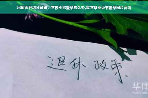 出国要开均分证明，学校不给盖章怎么办,留学毕业证书盖章图片高清
