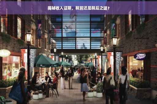 揭秘收入证明，税前还是税后之谜？