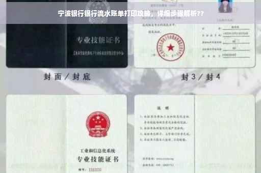 宁波银行银行流水账单打印攻略，详细步骤解析??
