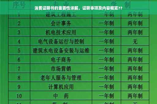 消费证明书的重要性详解，证明事项及内容概览??