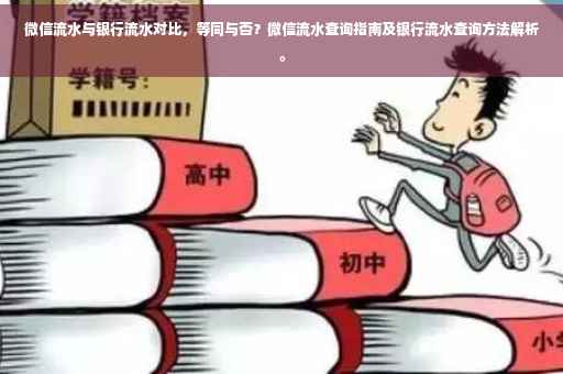 微信流水与银行流水对比，等同与否？微信流水查询指南及银行流水查询方法解析。