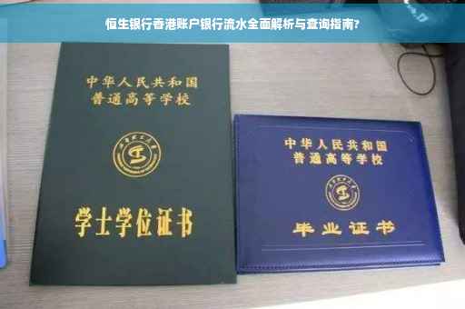 恒生银行香港账户银行流水全面解析与查询指南?