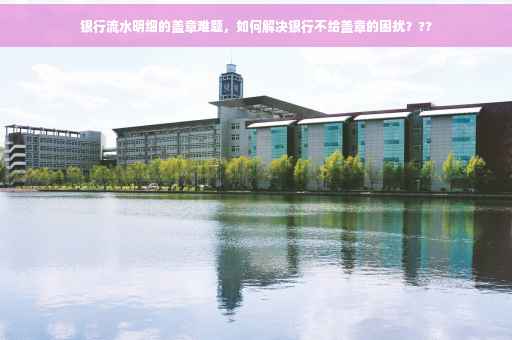银行流水明细的盖章难题，如何解决银行不给盖章的困扰？??
