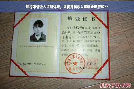 建行申请收入证明详解，如何开具收入证明全面解析??