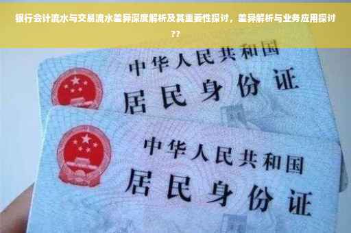 银行会计流水与交易流水差异深度解析及其重要性探讨，差异解析与业务应用探讨??